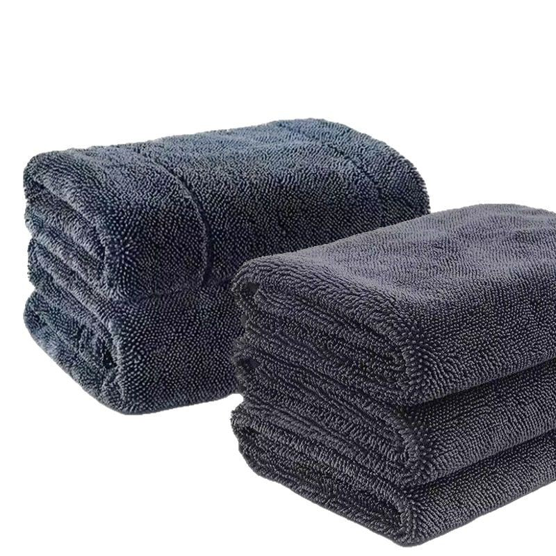 Double-Sided Microfiber Car Wiping Towel