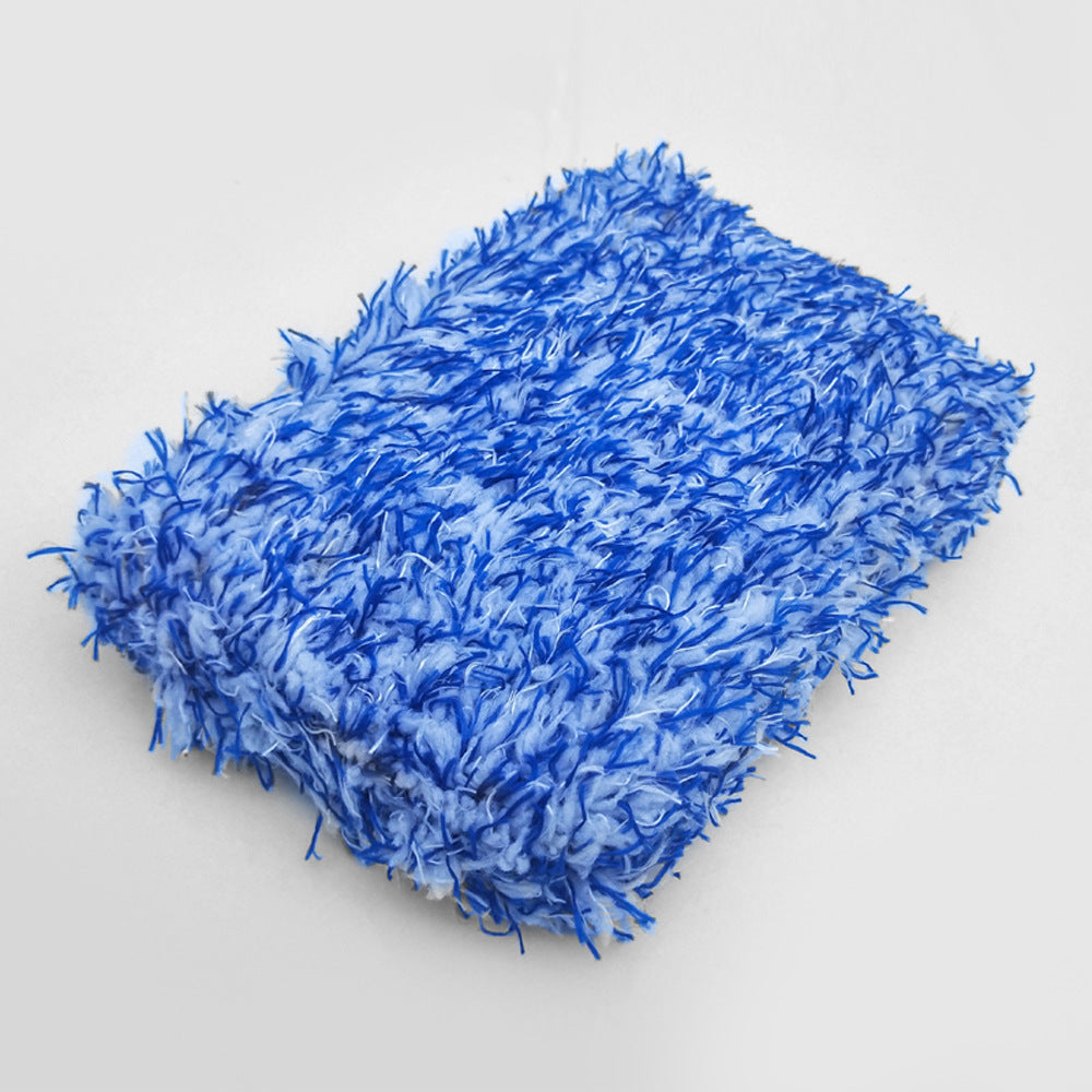 Microfiber-Coral Fleece Cleaning Sponge